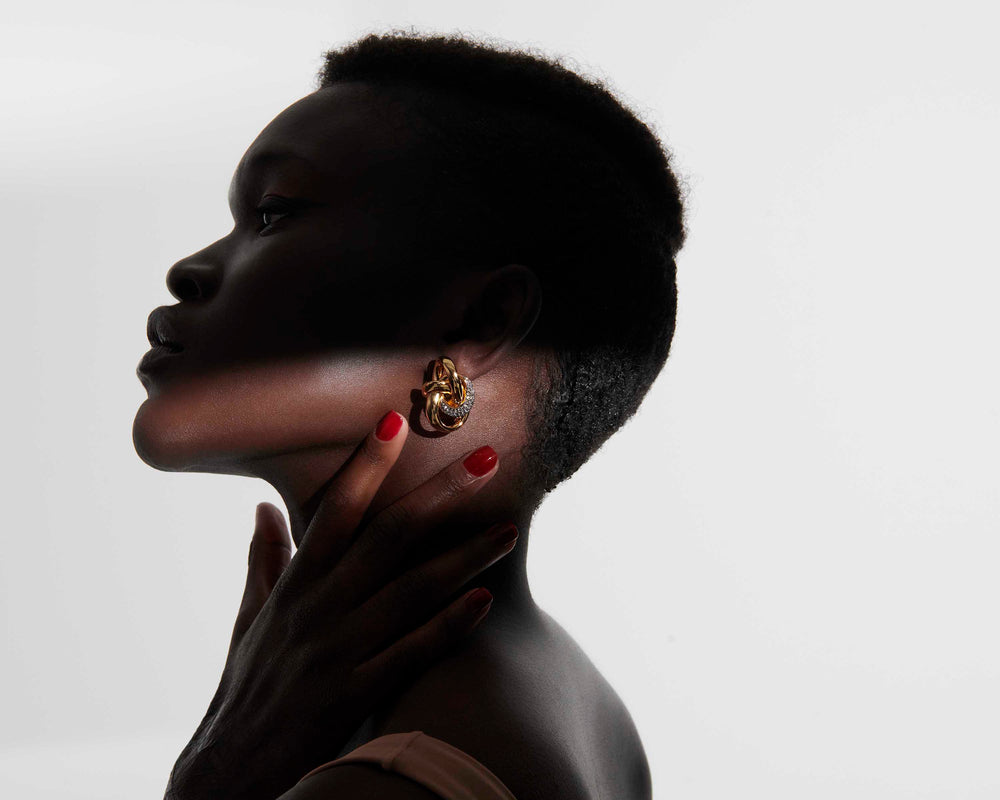 Asher Pave Earrings