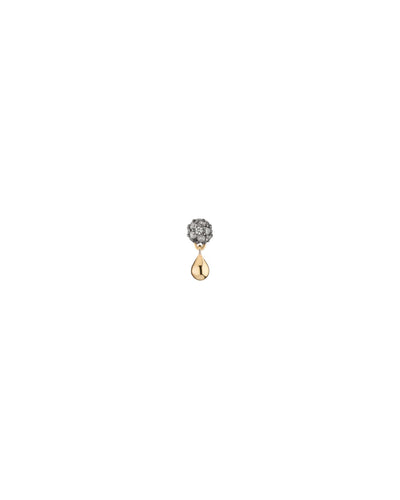 Dion Pave Charm Stud