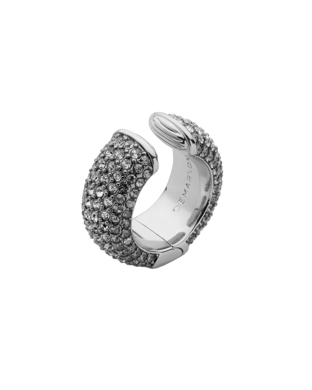 Eva Pave Silver Ear Cuff  3.0