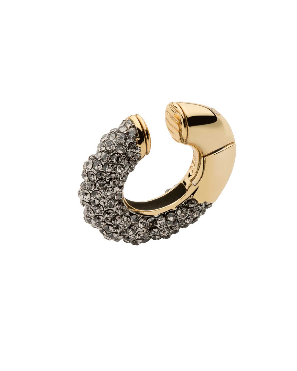 Gaby Braided Pave Ear-Cuff