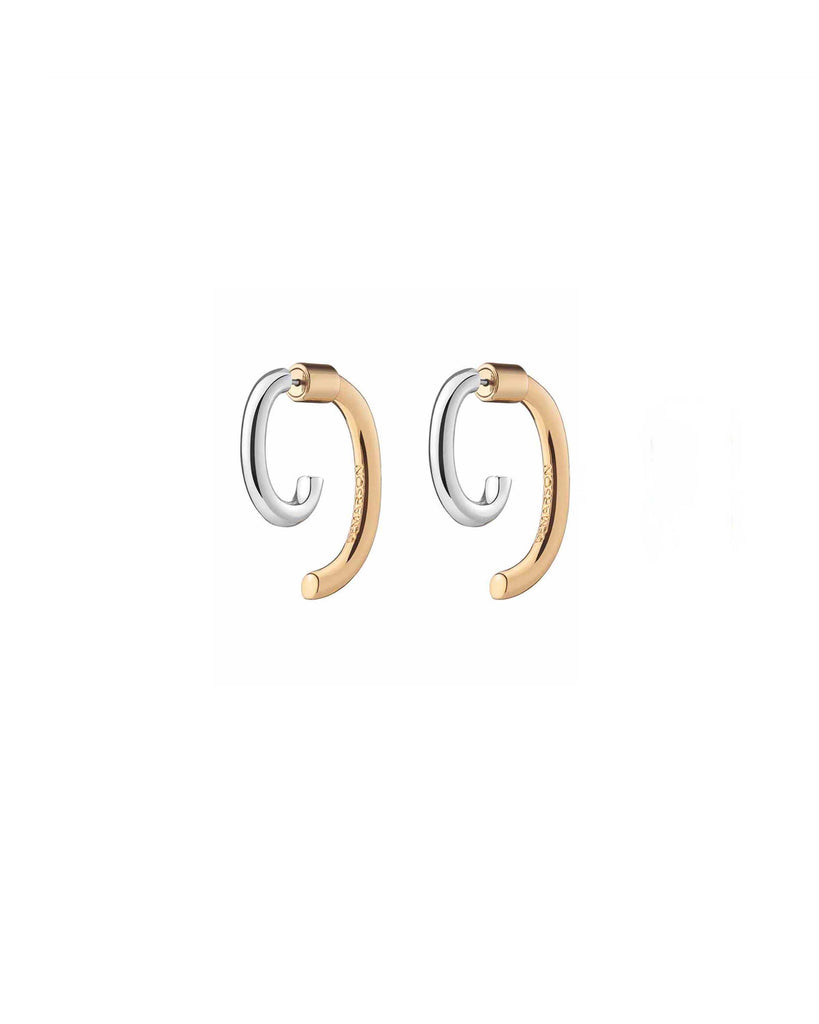 【HYERES LOR】25SS★ Champagne Moon SL Duo Shine Earrings HYERES LOR】25SS☆ Champagne Moon SL Duo Shine Earrings