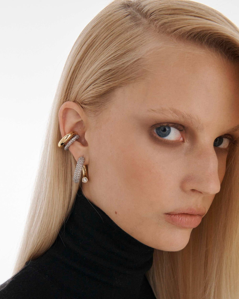 Monroe Pave Earring