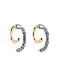 Pave Iridescent Luna