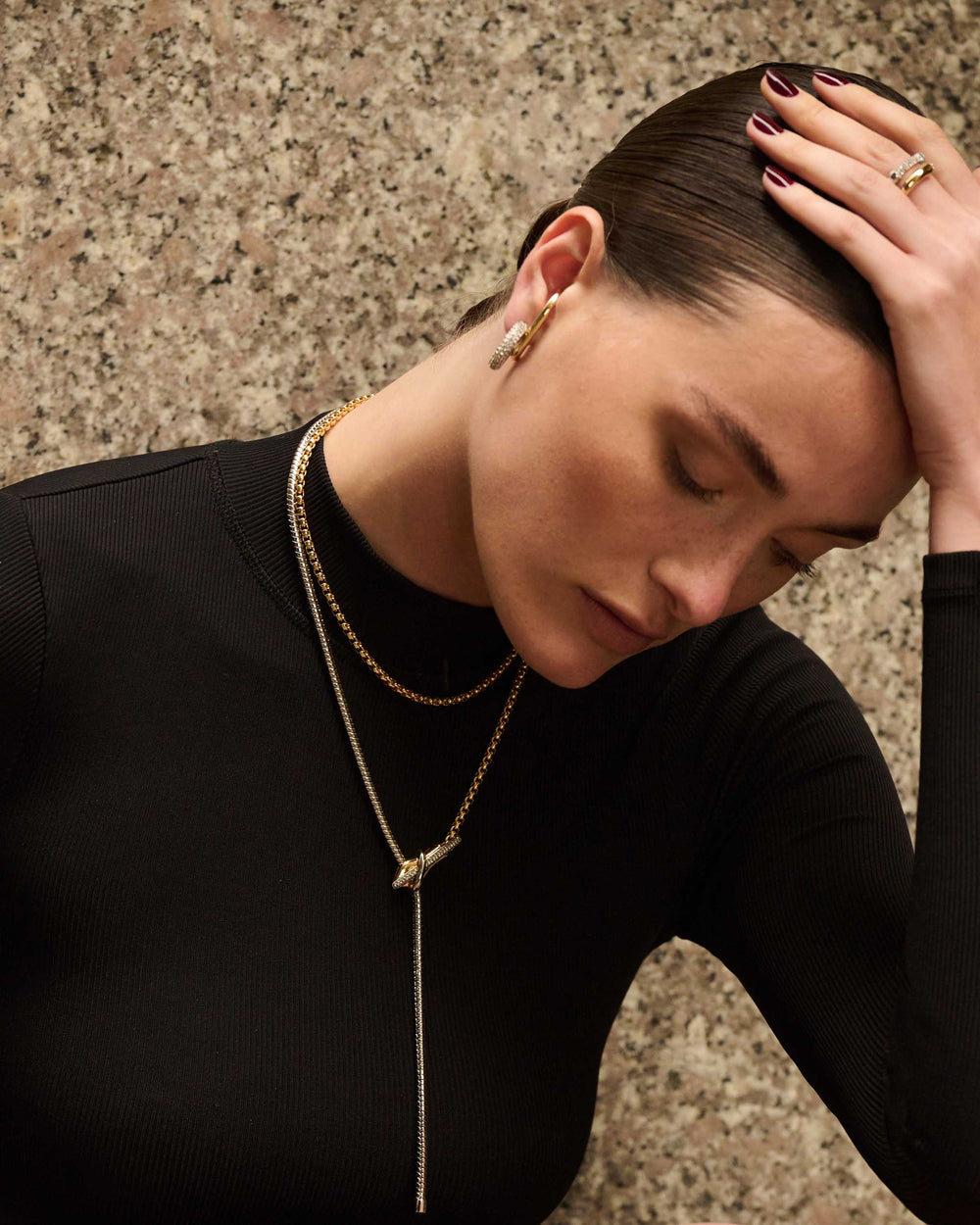 Venom Lariat Necklace