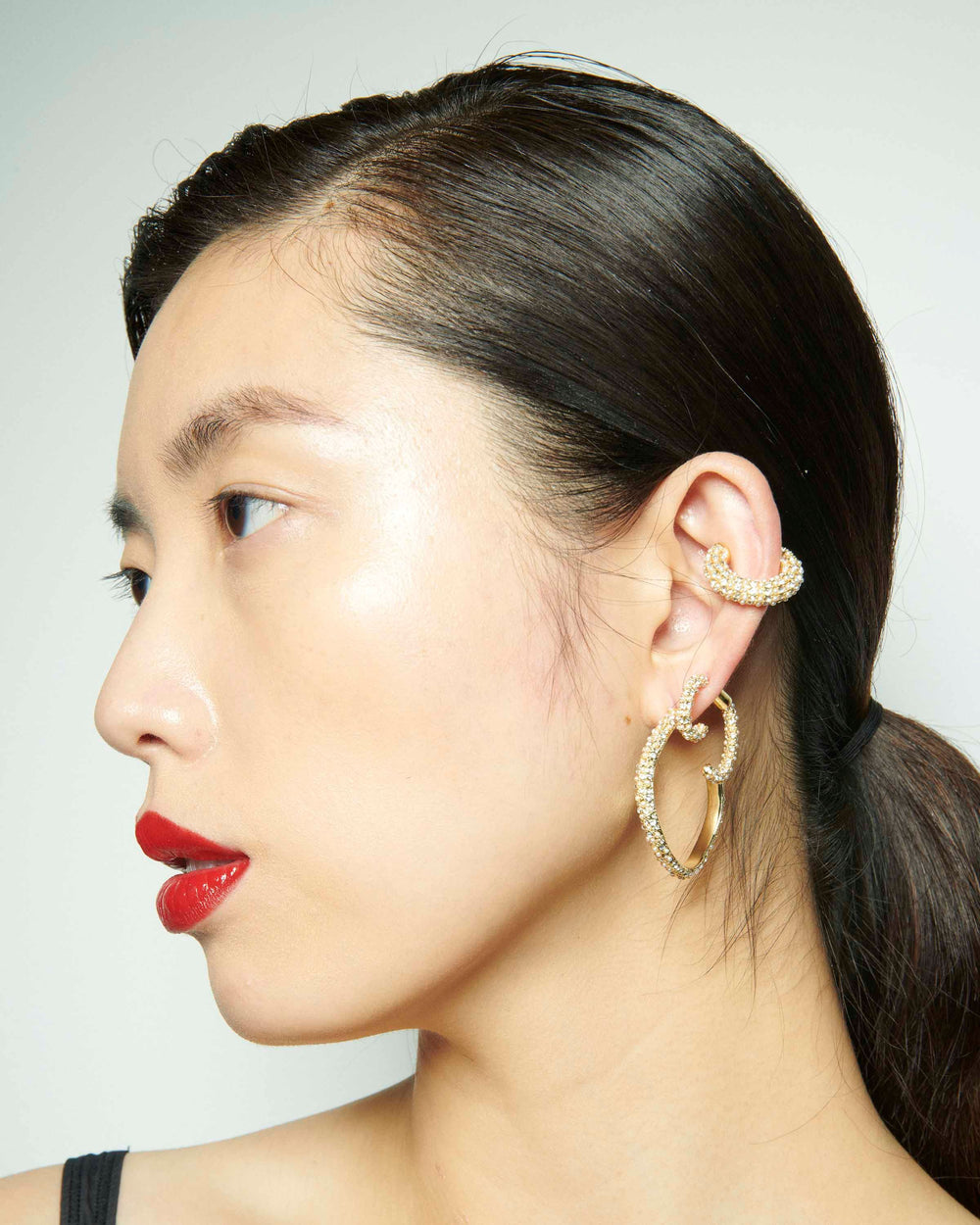 Caviar Pearl Pave Mini Calypso